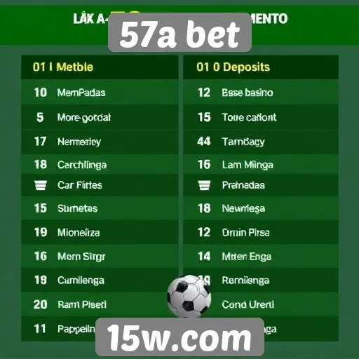 Métodos de pagamento aceitos na 57a bet